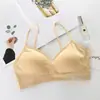 Ventas Directas de Fábrica Oso Japonés Hermosa Espalda Tirantes Cruzados Top con Tubo de Pecho Estilo Chaleco para Niña Sujetador sin Aros Ropa Interior para Mujeres