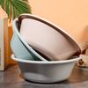 Lavabo de plástico grande y grueso para el hogar, venta al por mayor, para lavandería de bebés, estudiantes de secundaria y dormitorios, para lavar los pies.