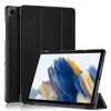 Comercio Exterior 2023 Funda Protectora Plegable en Tres Partes para Samsung A9 Plus A9plus 11 Pulgadas Color Sólido Resistente a Caídas en Cuatro Esquinas Funda de Cuero