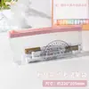 Estuche Transparente de Doble Capa de Alto Valor Simple Para Estudiantes de Primaria, Secundaria y Preparatoria Gran Capacidad Bolsa Especial para Exámenes Impermeable