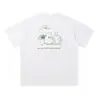 Camiseta Original Nt North Face de 260g para Hombre, Camisa Casual Versátil de Manga Corta con Estampado de Moda para Pareja
