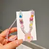 Set de Joyería de Collar Infantil Transfronterizo, Pulseras de Cuentas de Colores, Diademas de Dibujos Animados, Pendientes, Accesorios de Princesa para Niñas