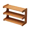 Estante de almacenamiento de escritorio, estantería de almacenamiento multicapa, estantería, artículos de cocina, portavasos para oficina y hogar, estante de almacenamiento para artículos esenciales del hogar