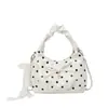 Bolso Dumpling Transfronterizo Dulce de Moda para Mujer, Nuevo Bolso de Hombro con Cadena de Lunares Verano 2026, Bolso Cruzado para el Trabajo