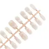 Champagne Lunar Borda Dourada Olho de Gato Alta Qualidade Elegante Estilo Girly Estilo Irmã Real Manicure Estilo Curto 30-t Manicure Vestível