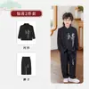 Traje Hanfu Tradicional Estilo Chino para Niños, Atuendo Retro Estilo Nacional Infantil para Actuaciones, Recitación de Poesía, Presentaciones y Traje Formal para Primer Cumpleaños