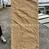 Huadefeng À Prova de Umidade Decoração de Casa Materiais de Construção Pedra PU Pedra Cultural Revestimento de Pedra PU Pedra Cogumelo Pedra de Parede de Fundo para TV Interna e Externa