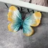 Mariposas Artificiales, Populares en Xiaohongshu, Decoraciones de Mariposas DIY para Accesorios para el Cabello, Decoraciones de Mariposas para Ventanas, Arreglo de Pared de Mariposas al Estilo Jardín de Monet