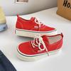 Sapatos de Lona Respiráveis de Altura Interna 2025 Primavera e Verão Novas Explosões Combinação Perfeita Sapatos Esportivos Cano Baixo Sapatos de Skate 6639