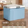 Caja de Almacenamiento Extra Grande para Dormitorios Estudiantiles con Tapa, a Prueba de Polvo, Caja de Almacenamiento de Plástico Engrosado, Caja de Almacenamiento Multifuncional Debajo de la Cama