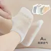 Meias de bebê atacado comércio exterior transfronteiriço verão malha fina respirável cano curto recém-nascido meninos e meninas meias de algodão para bebê