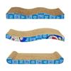 Cuenco para rascar gato de cartón corrugado reemplazable juguete para gatos tabla para rascar cartón corrugado reemplazable agarre de plástico nido para gatos tabla para rascar gato