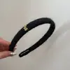 Faixa de Cabelo Alta Estilo Francês Inspirada em Chanel para Mulheres, Acessório de Cabelo de Inverno, Faixa Estreita, Novo Acessório de Cabelo Tendência 2025