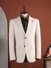 Conjunto de Traje para Hombre 2026, Chaqueta Casual de Negocios, Blazer para Fiesta, Tela Anti-Arrugas, Traje Formal para Hombre