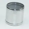 Tubo de alumínio curvado para intercooler turboalimentado de carro modificado 0 45 90 graus 76 63 102mm comprimento 300MM