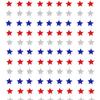 Cross-border Independence Day decoração da festa Estrelas e listras cor guirlanda de papel American Independence Day festa decoração ornamentos de decoração