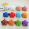 Estrella de cinco puntas de resina imitación lana tejida estrella parche plano DIY hecho a mano mayoreo materiales para zapatos sombreros ropa