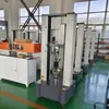 Máquina de prueba de tracción de cadena metálica personalizada, probador de fuerza de rotura de cadena de eslabones, máquina electrónica de tracción para candados de cadena