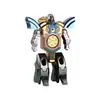Juguete giratorio Fidget spinner, robot transformable, girador mecánico para dedos, juguete antiestrés para niños, niños y juguete educativo