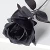 Simulação de flanela rosa flor falsa flor casamento casa dia dos namorados decoração sentir buquê artificial flor parede fábrica atacado
