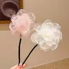 Novo Estilo Acessório de Cabelo Flor de Renda para Crianças, Perfeito para Penteados de Coque de Meninas, uma Ferramenta Super Fácil para Meninas Criarem um Coque de Fada