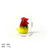 Estilo Japonés Creativo Pollo Gallo Cuentas de Vidrio Color Animal Adornos Sala de Estar Adornos Hogar Estilo Chino Adornos para el Hogar