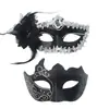 Máscaras Venezianas Pintadas de Festa e Dança Mais Vendidas Transfronteiriças para Homens e Mulheres Meio Rosto Máscara de Carnaval Halloween Bar