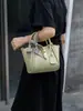 Bolso Cesta de Moda de Este Año 2025 Nuevo Bolso Cubo de Cuero Genuino Bolso de Mano Cruzado para Mujer de Verano