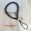 Funda para Teléfono Móvil Bolso Llavero de Coche Cadena de Cristal con Cuentas Cordón Cuentas Planas de Cristal Cuentas de Vidrio Joyería Venta al por Mayor