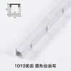 Perfil de Quilla de Aleación de Aluminio Tira de Luz Flexible Incrustada Ranura para Tira de Luz de Curvatura Arbitraria Aluminio LED Ranura de Aluminio con Forma de Arco