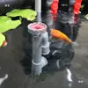 Bomba de Agua para Estanque de Peces y Acuario con Succión Inferior, Filtro, Skimmer, Filtro de Hojas, Filtración DIY de Superficie del Agua