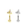 Gabe Transfronterizo Europeo y Americano Aleación de Titanio G23 Simple Básico Joyería de Piercing para Cejas Clavo para Cejas F136 Venta al por Mayor