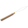 Ganchillo de Madera para Bordado con Cuentas, Ganchillo Circular, Accesorios para Pelucas Cruzadas, Herramientas para Extensiones de Cabello, Listo para Usar, Hecho a Mano, Uso Diario, Madera