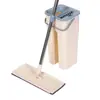 Cubo Mopador Plano Manos Libres de 12*33cm para Pisos de Madera, Mopa de Doble Propósito para Gente Perezosa, Especial del Fabricante para Pisos de Madera