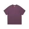 Camiseta de Trabajo Cruzada de Manga Corta para Hombre Lyocell Cuello Redondo Seda Helada Tallas Grandes Personalizada Camiseta Deportiva Bordada al por Mayor