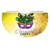 Capas Coloridas Personalizadas de Fábrica para Carnaval, Capas com Máscara de Pena Colorida para Crianças, Capas com Amarração Atacado