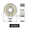 Rodamientos de Bolas de Ranura Profunda Serie 63, Acero para Rodamientos, Estándar Nacional 6301-2RS, Rodamientos para Motores de Alta Velocidad 6300ZZ