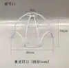 Estrutura para Abajur DIY Tecelagem com Corda Artesanal Abajur Suporte de Lâmpada Luminária de Mesa Redonda Quadrada Ferragens Acessórios de Estrutura de Ferro