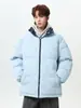 Chaqueta de Algodón para Hombre Chaqueta de Algodón Acolchada Cálida Gruesa para Pareja Invierno Cuello Alto Casual Ropa de Abrigo para Pareja