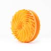 Escova de Shampoo de Silicone com Cabo para Pendurar, Amiga da Pele, Limpeza Profunda, Esfoliante para Banho e Rosto, Escova de Banho de Silicone