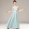Vestido Infantil Aliexpress 2026 Nuevo Modelo para Niños Mayores Vestido Infantil de Performance para Concurso de Piano y Violín Vestido de Princesa
