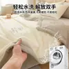 Colcha de Verano de Algodón Puro de Xinjiang, Colcha de Algodón para Verano, Colcha Fina de Doble Capa para Aire Acondicionado, Colcha Lavable a Máquina para Dormitorio de Estudiante Individual, Relleno de Colcha