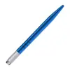 Pluma de bordado de boca cruzada de punta de cola directa de fábrica No.5 aleación de aluminio lápiz de cejas coreano metal bordado pluma hecha a mano
