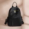 Mochila Feminina Nova Moda Europeia e Americana Simples Tecido Oxford Mochila Feminina Grande Capacidade Versátil Bolsa Escolar Bolsa Feminina de Lona