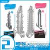 Capa de Cristal Sexy Niuniu Masculina Guerreiros Lobo Lobos Maça Cobertura Peniana alongada Sexo Brinquedo de Casal Produtos Sexuais