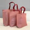 Sacolas Ecológicas de TNT, Bolsas de Mão, Sacolas de Compras, Sacolas Promocionais Personalizadas para Feiras, Sacolas sem Tecido com Fecho de Botão para Impressão