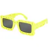 Gafas de Sol Estilo Coreano Nuevo Simples y Versátiles Montura Cuadrada Forma Cóncava Anti-UV Gafas de Sol para Niños 131 Rt089