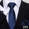Gravata Masculina Formal de Negócios Jacquard Listrado Noivo Casamento Mestre de Cerimônias Roupa de Trabalho Gravata Estilo de Alto Padrão Masculino