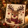 Nuevo producto transfronterizo 5D Pintura de diamantes 5D Colgante acrílico Decoración de ambiente navideño Fábrica directa