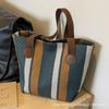 Bolsa de Lona para Mujer 2026 Modelo Nuevo Bolso Tote de Gran Capacidad de Moda Este Año Bolso de Hombro Versátil Bolso para Estudiante Universitario
